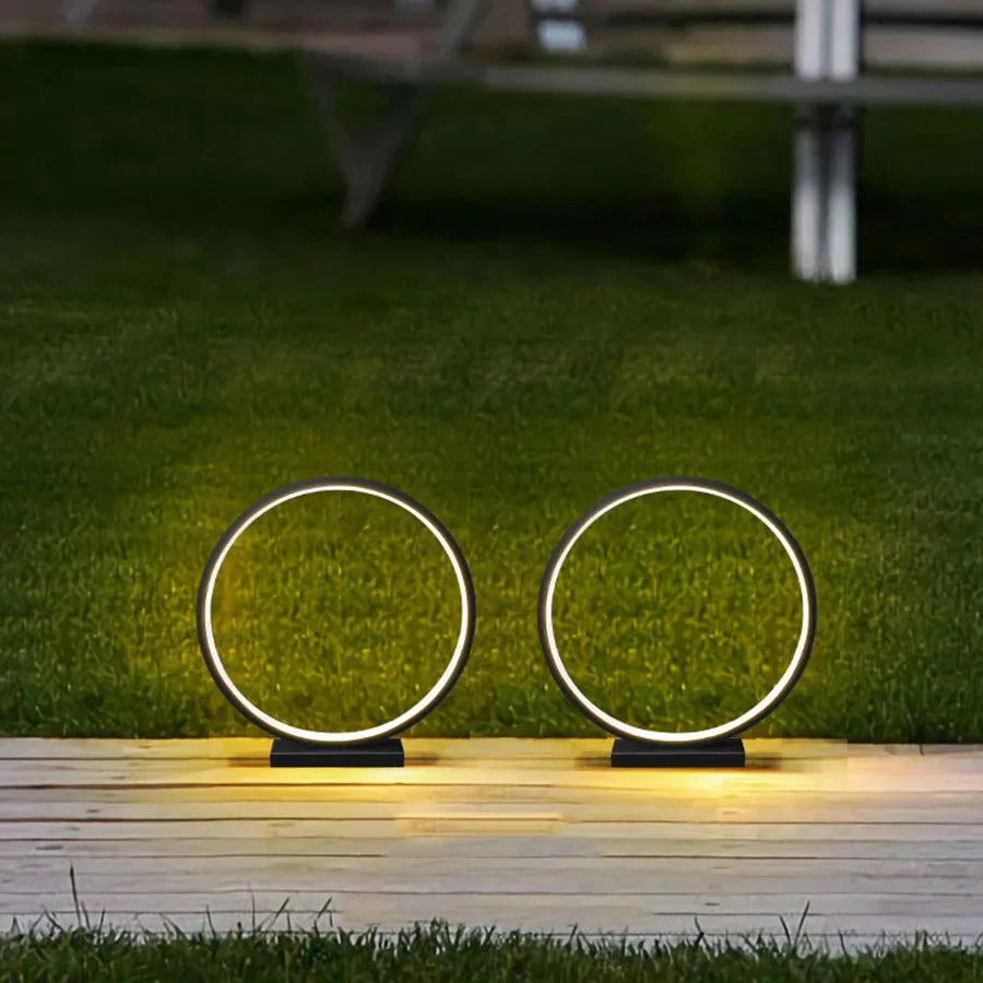 LawnLuminary - Runde LED-Rasenleuchte
