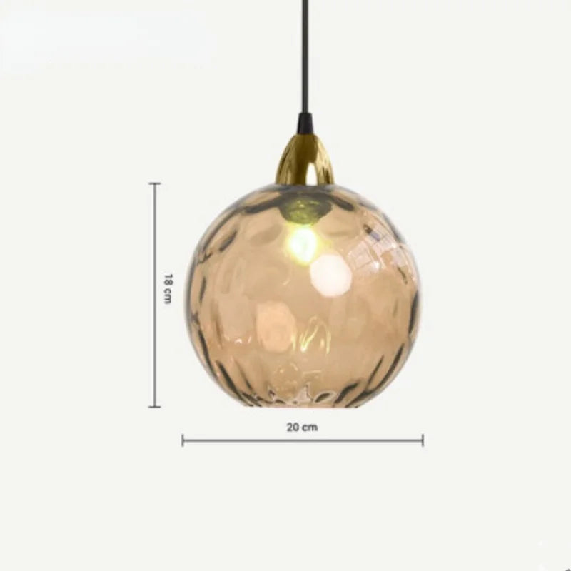 CrystalGlobe - Glaskugel Pendelleuchte