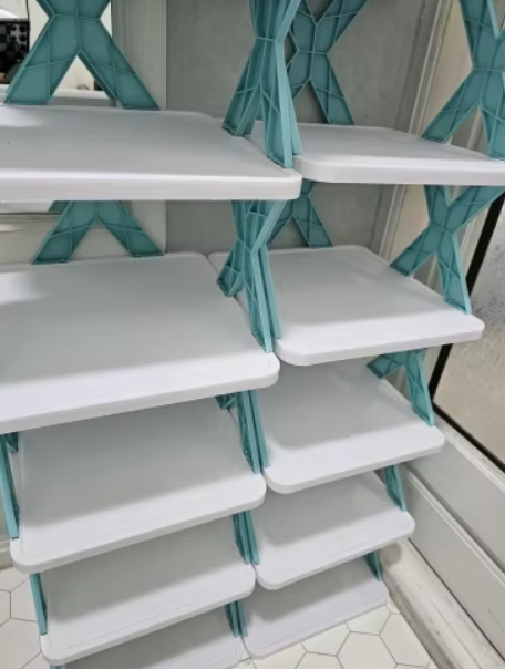 Moderner Mehrschichtiger Schuhregal – Platzsparendes Design