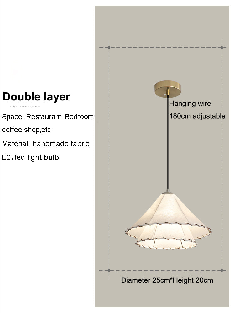 Luminous - Stoff Led Pendelleuchte
