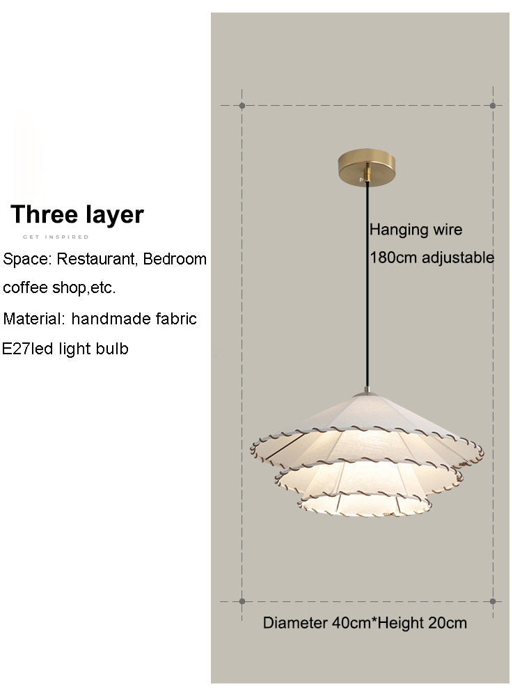 Luminous - Stoff Led Pendelleuchte