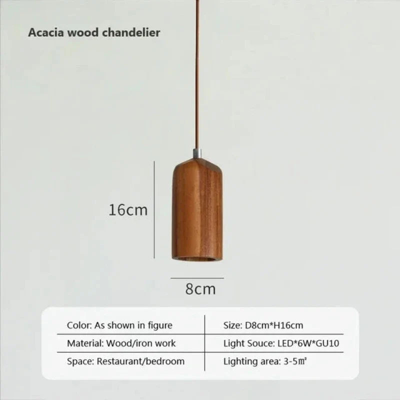 TimberEssence - Nordisches Holz Pendelleuchte