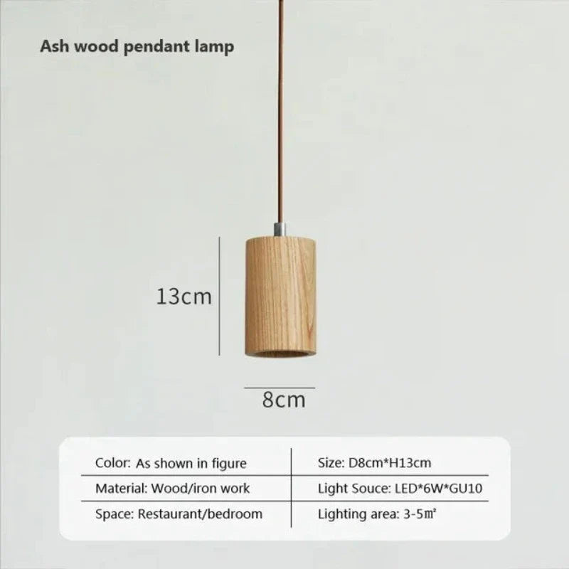 TimberEssence - Nordisches Holz Pendelleuchte
