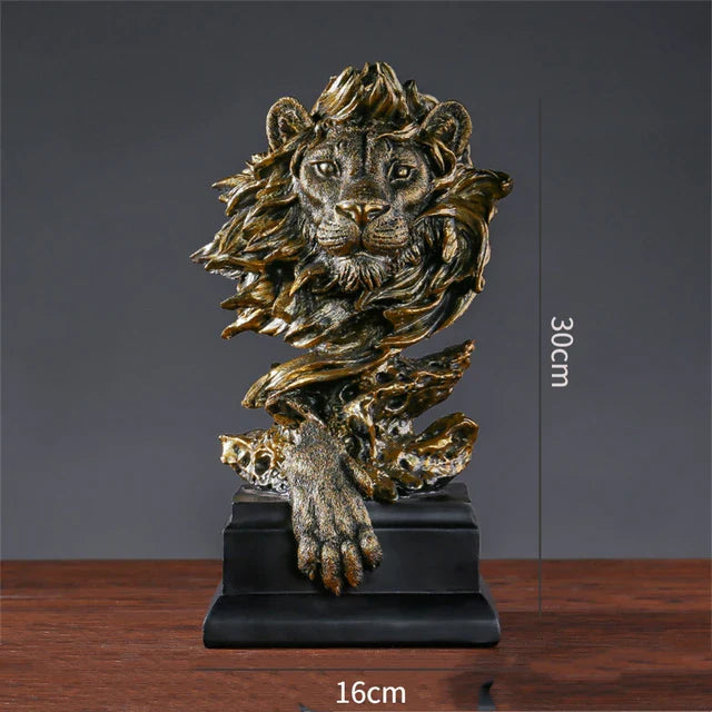 CourageousKing - Löwenstatue