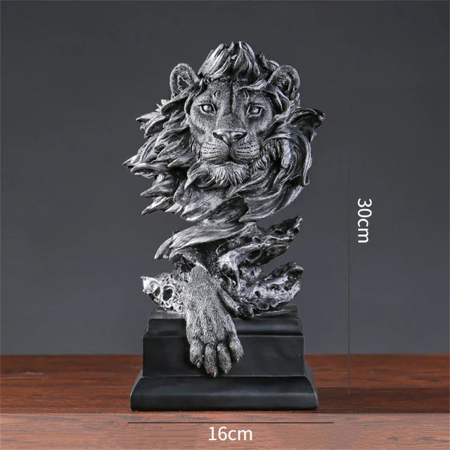 CourageousKing - Löwenstatue