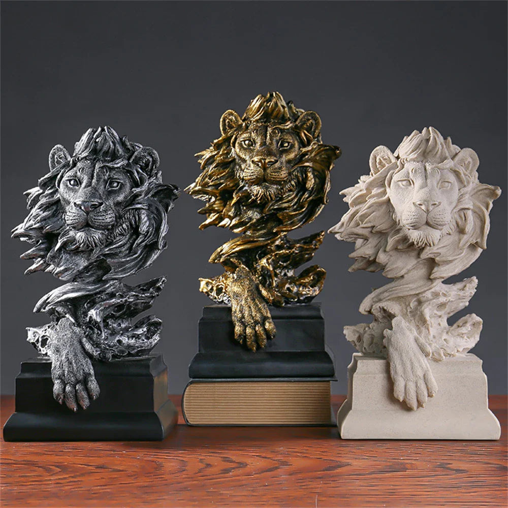 CourageousKing - Löwenstatue