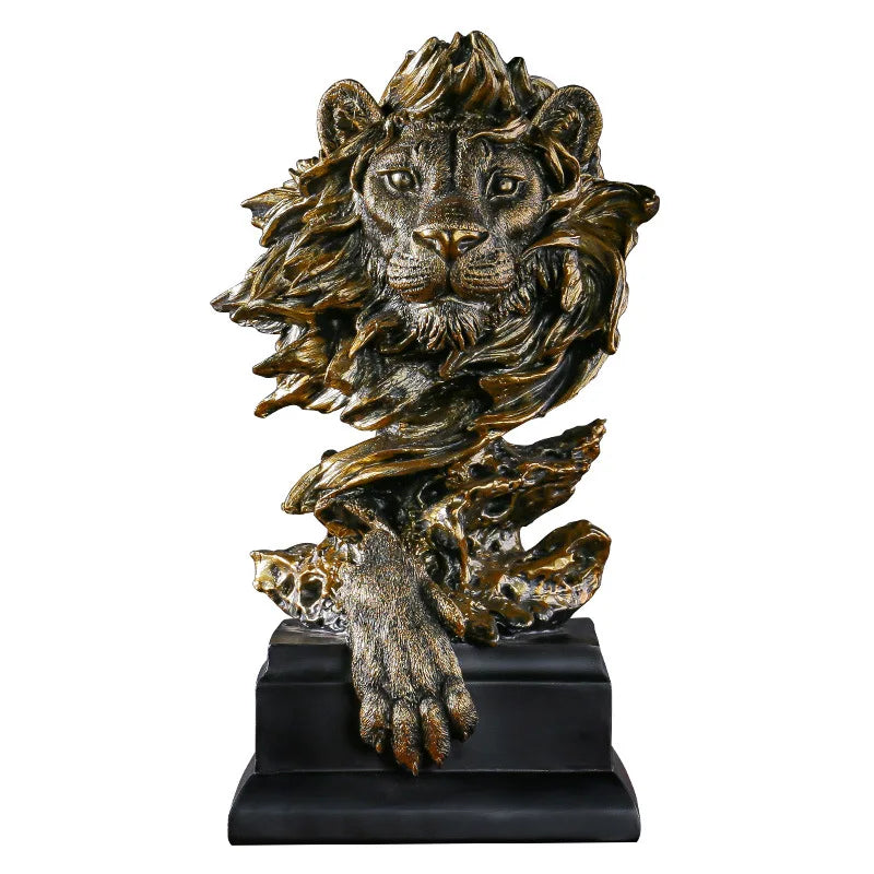 CourageousKing - Löwenstatue