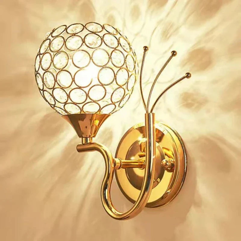 PrestigeShine - Wandlampe aus Kristall