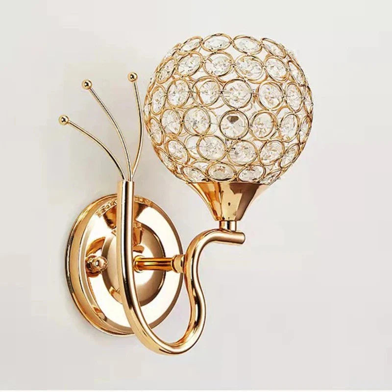 PrestigeShine - Wandlampe aus Kristall