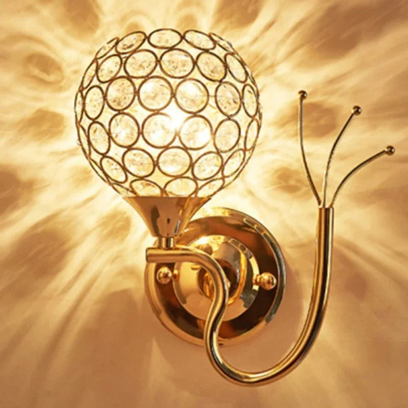 PrestigeShine - Wandlampe aus Kristall