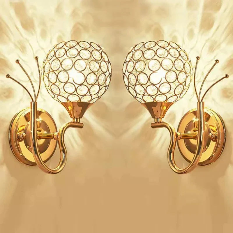 PrestigeShine - Wandlampe aus Kristall