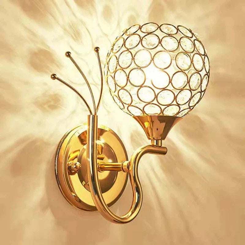PrestigeShine - Wandlampe aus Kristall