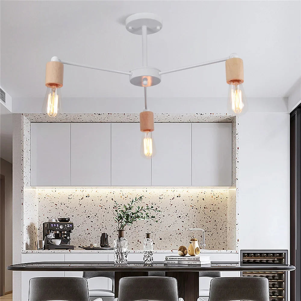NordicCraft  - Moderner nordischer Loft-Kronleuchter