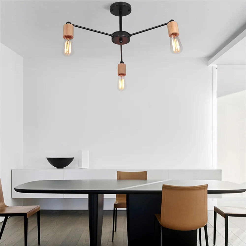 NordicCraft  - Moderner nordischer Loft-Kronleuchter