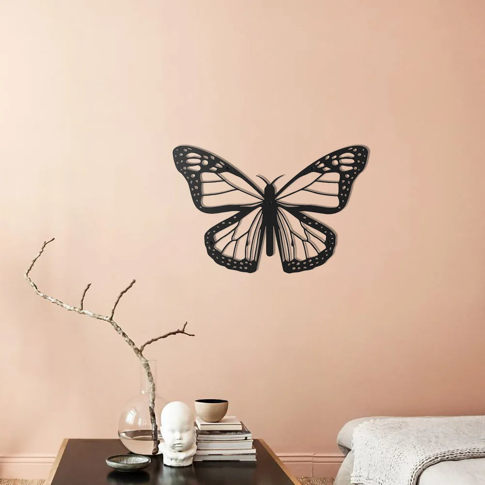 ChicArt - Silhouette Schmetterling Dekor