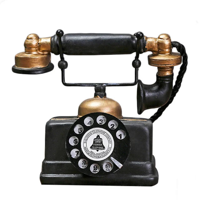 RetroTech - Telefon Antike Dekoration
