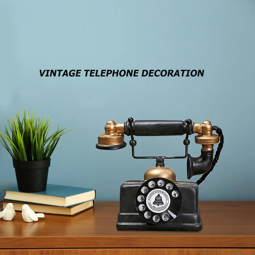 RetroTech - Telefon Antike Dekoration