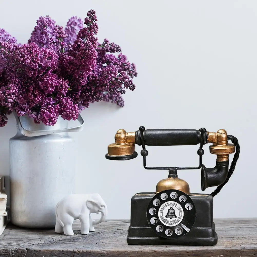 RetroTech - Telefon Antike Dekoration